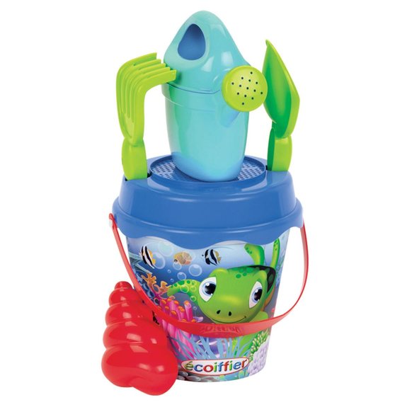 Camion et seau de plage 