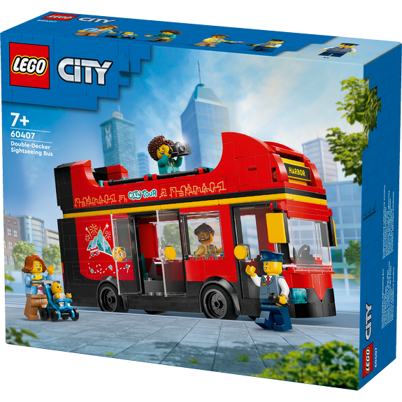 LEGO Le bus rouge à deux étages City 60407