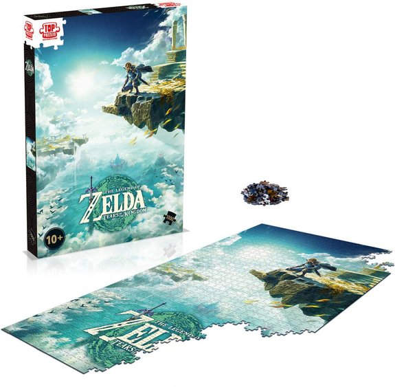 Puzzle Zelda Tears Of The Kingdom 1000 Pièces / 665 X 500 Mm