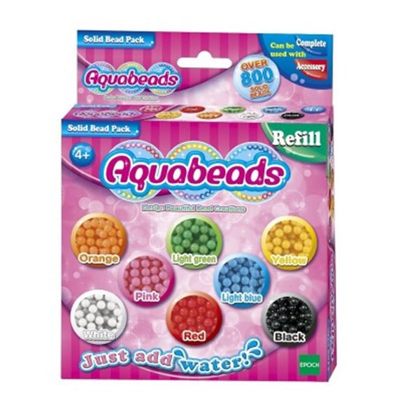 Perles Aquabeads : Recharge de 800 perles