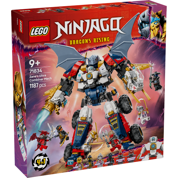 Le robot ultra combo de Zane LEGO NINJAGO 71834
