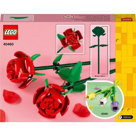 Les roses Lego Iconic 40460