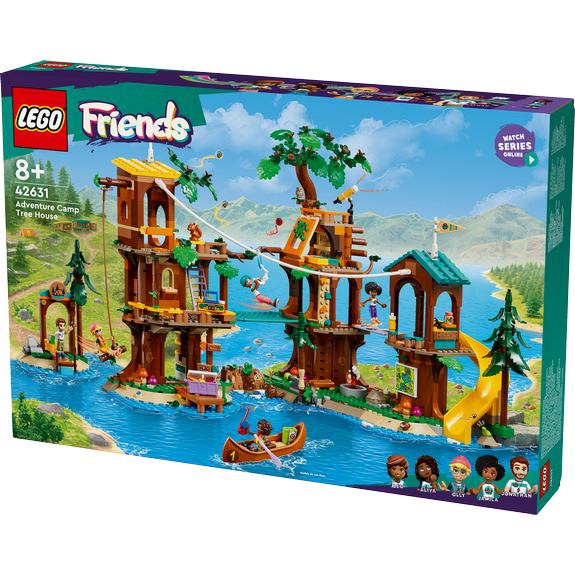 LEGO La cabane dans l’arbre de la base loisirs Friends 42631