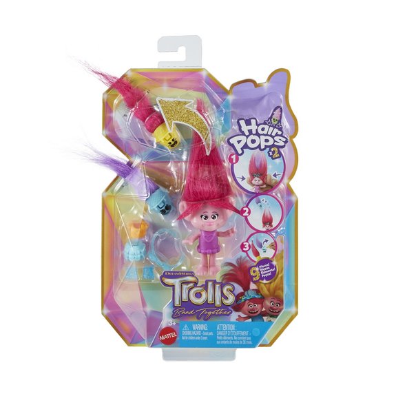Figurine Poppy Hair Pops - Trolls