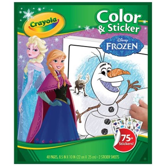 Album d'autocollants La Reine des Neiges