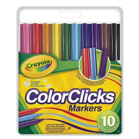 10 feutres color click