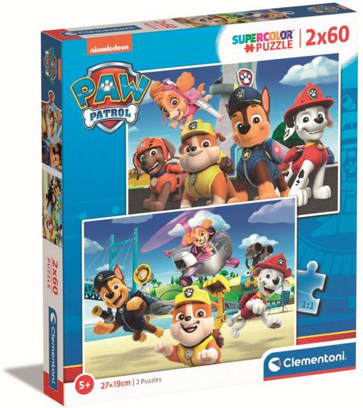 Puzzle 2x60 pièces SuperColor La Pat' Patrouille
