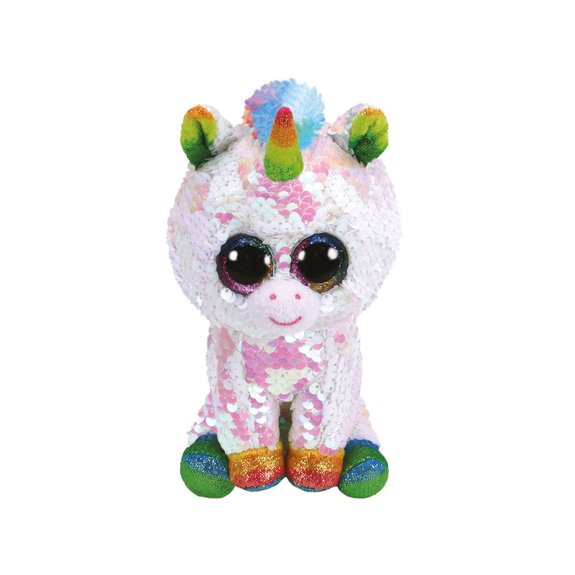 Flippables Small - Peluche sequins Pixy la licorne 15 cm