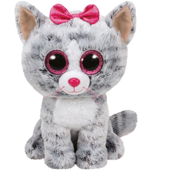 Beanie Boo's : Peluche Kiki le chat 15 cm