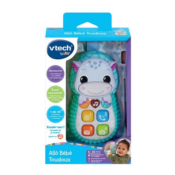 VTech Allo Bébé Toudoux bleu