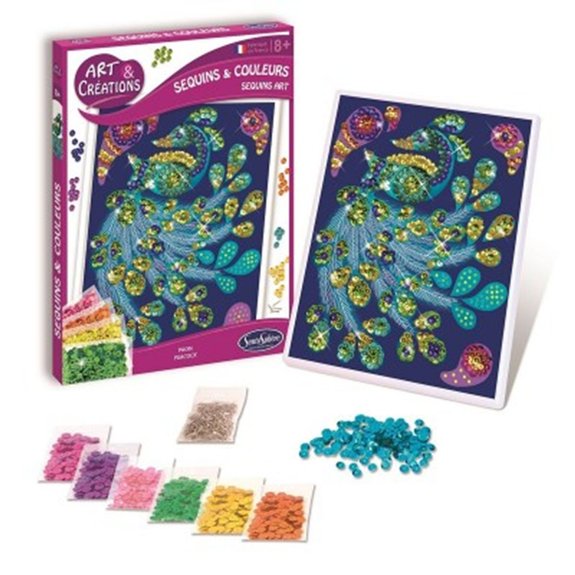 Art & Créations Sequin et Couleurs : Sirène à pailleter
