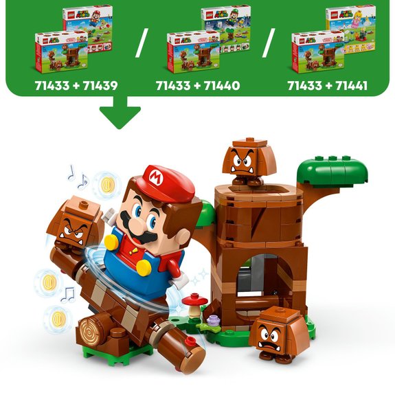 Terrain de jeu des Goombas LEGO Super Mario™ 71433