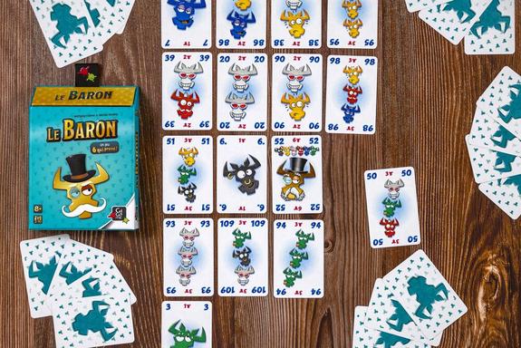 Gigamic Le Baron – Jeu De Cartes 6 Qui Prend ! – 2 à 10 Joueurs, Dès 8 Ans, Stratégie Et Rebondissements