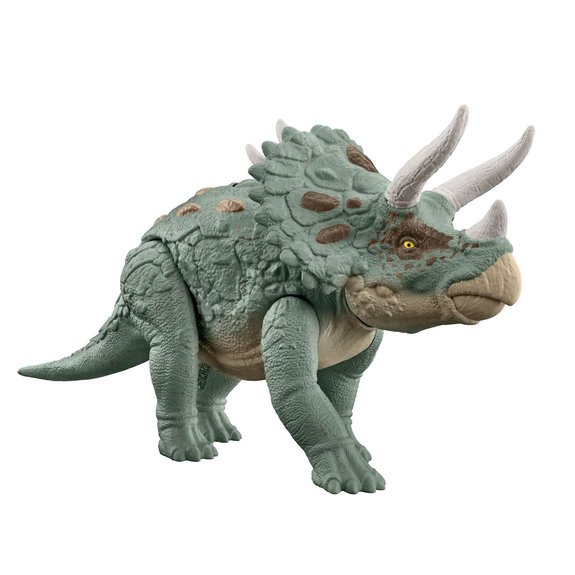 Mattel Dinosaure Tricératops géant Mega Action Jurassic World