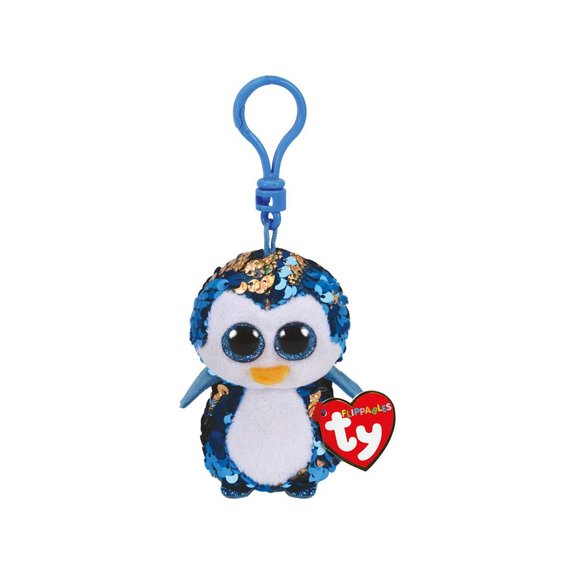 Flippables - Porte-clés Payton le pingouin 9 cm