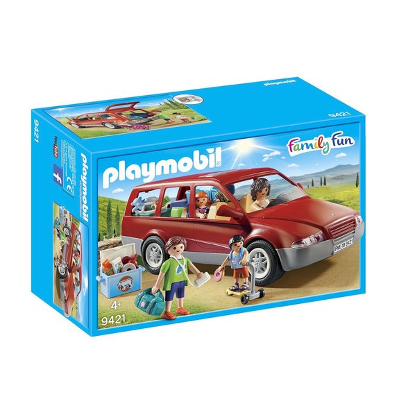 Famille avec voiture Playmobil Family Fun 9421