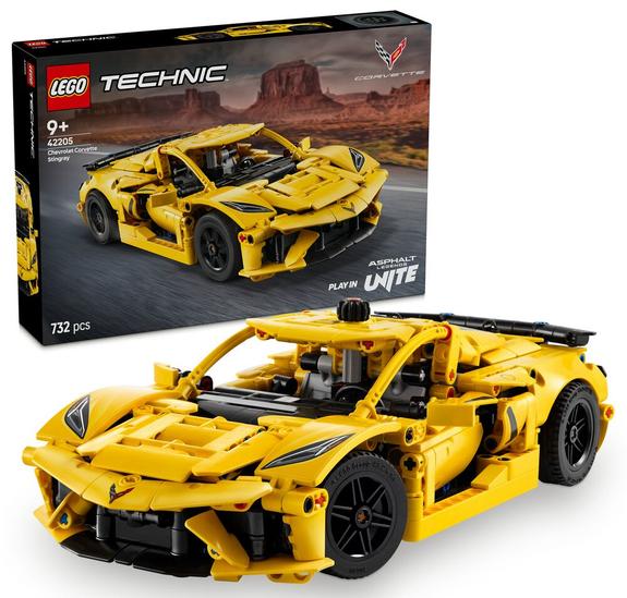 LEGO Technic 42205 Chevrolet Corvette Stingray 9