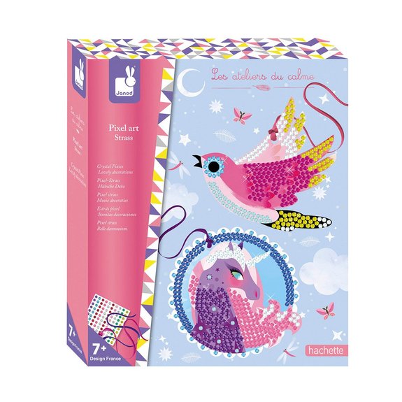 Kit créatif : Pixel strass jolies décos