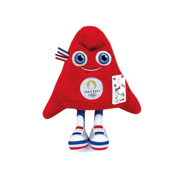 ANCIENNE PELUCHE DOUDOU rose oiseau arc-en-ciel ajena EUR 5,00