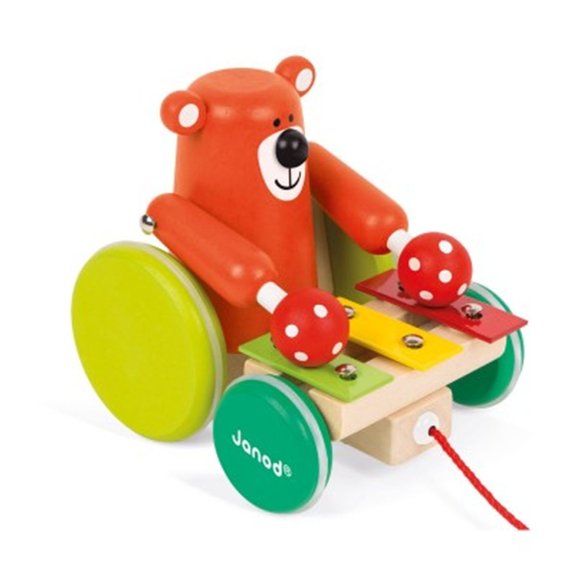 Jouet à tirer : Ours à promener