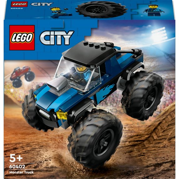 LEGO Le monster truck bleu Lego City 60402