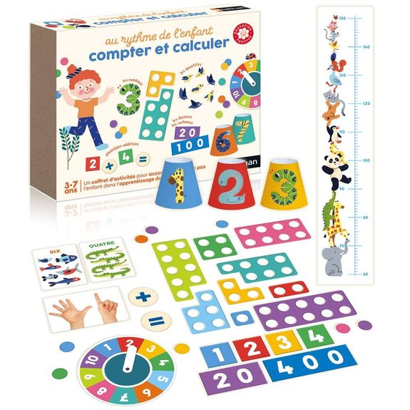 Au Rythme De L'enfant, Apprendre À Compter Et Calculer Avec Nathan