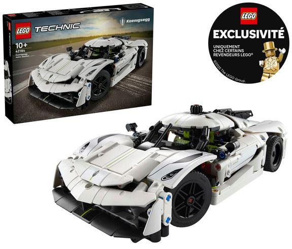 LEGO Technic 42184 Koenigsegg Jesko Absolut White 2