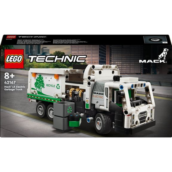 LEGO Mack LR Electric Camion poubelle Lego Technic 42167