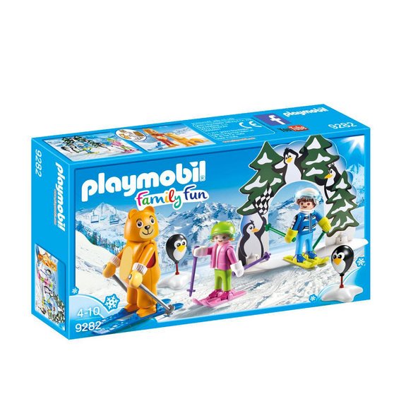 Moniteur de ski avec enfants Playmobil Family Fun