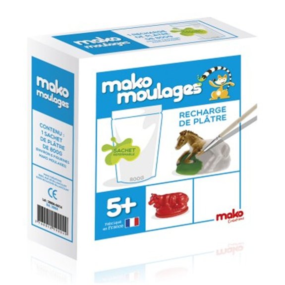 Recharge Plâtre Mako Moulages 800 G