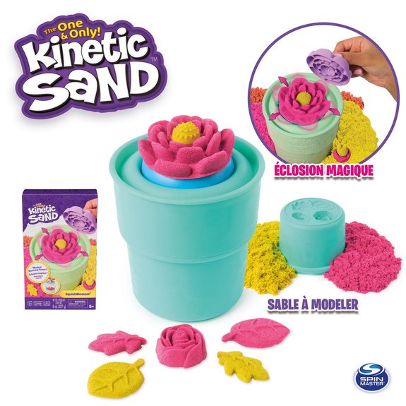 La fleur magique Squishblossom - Kinetic Sand