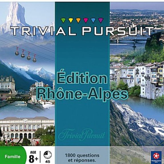 Trivial Poursuit Région Rhone Alpes