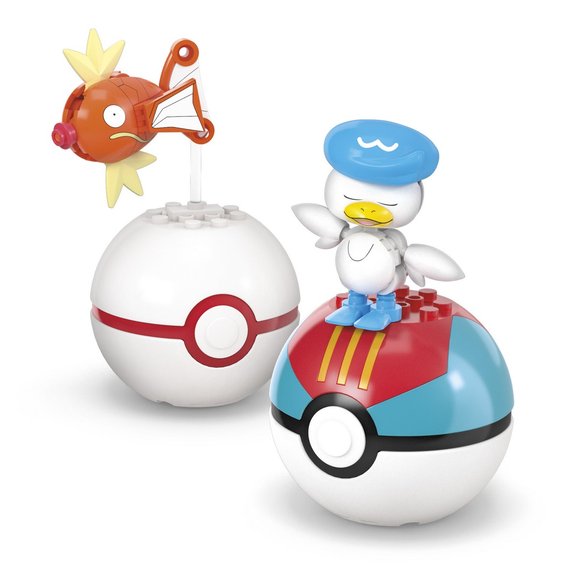 Coffret 4 Pokémon Eau construire - MEGA