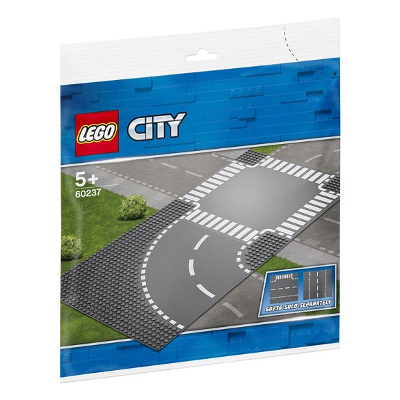 Virage et carrefour LEGO City 60237