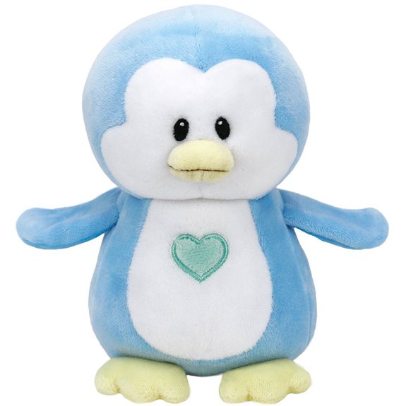 Baby Ty - Peluche Twinkles le Pingouin bleu 25 cm