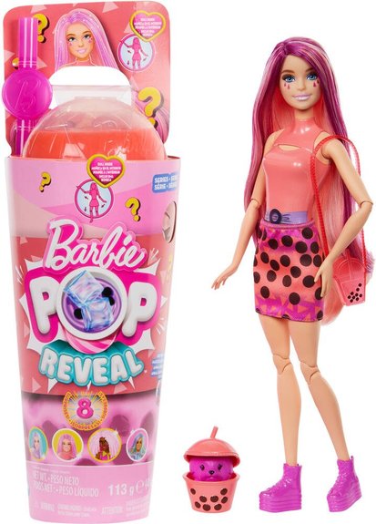 Mattel Poupée Barbie Pop Reveal Bubble Mangue