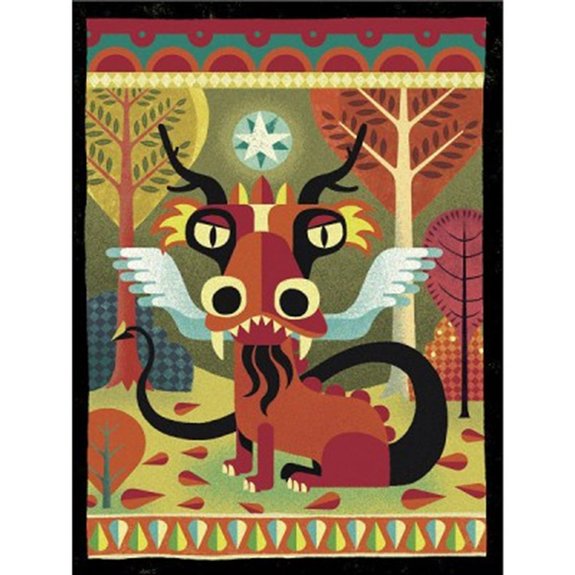 Peinture Gouaches : Dragons