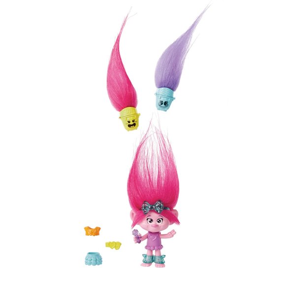 Mattel Figurine Poppy Hair Pops - Trolls