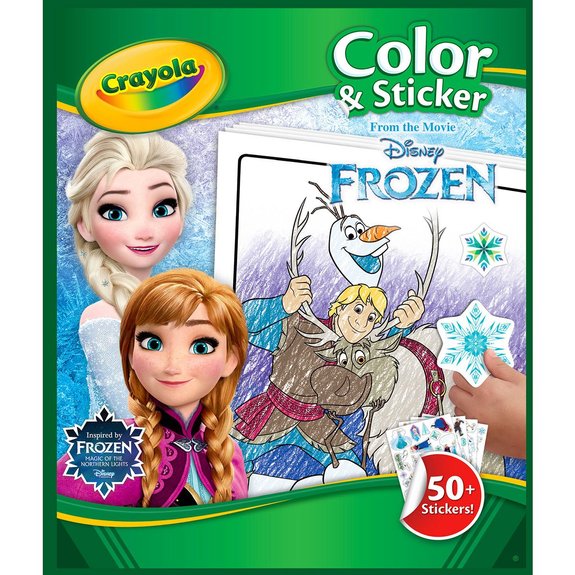 ALBUM COLOR AUTOCOLLANT REINE DES NEIGES