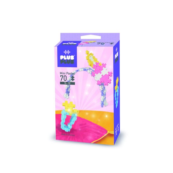 Boîte mini pastel parure 70 pièces Plus Plus