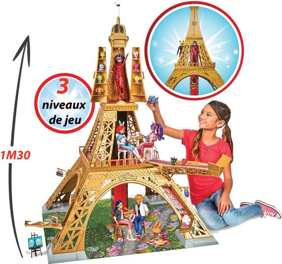 Miraculous - Playset Deluxe Tour Eiffel Paris