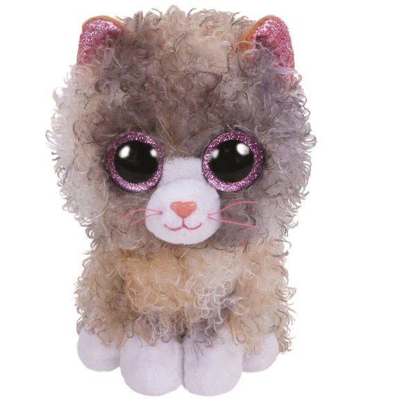 Beanie Boo'S - Peluche Scrappy le chat 15 cm