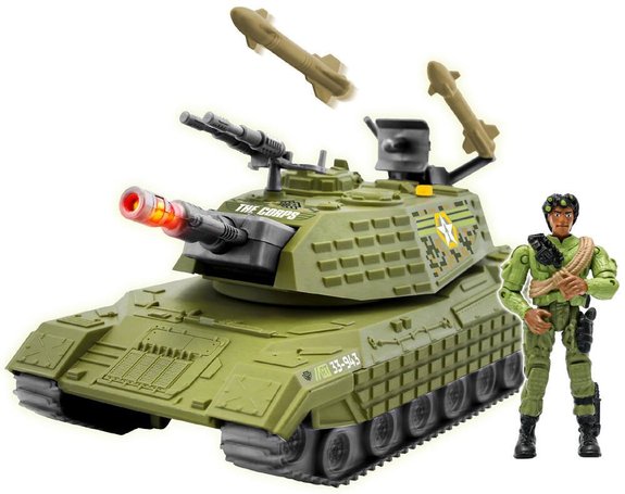 Coffret Tank avec figurine