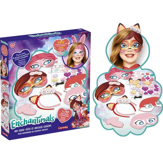 Mes serre-têtes et masques créatifs Enchantimals