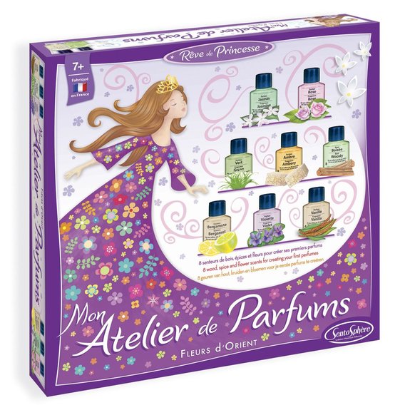 Mon atelier de parfums fleurs d'orient