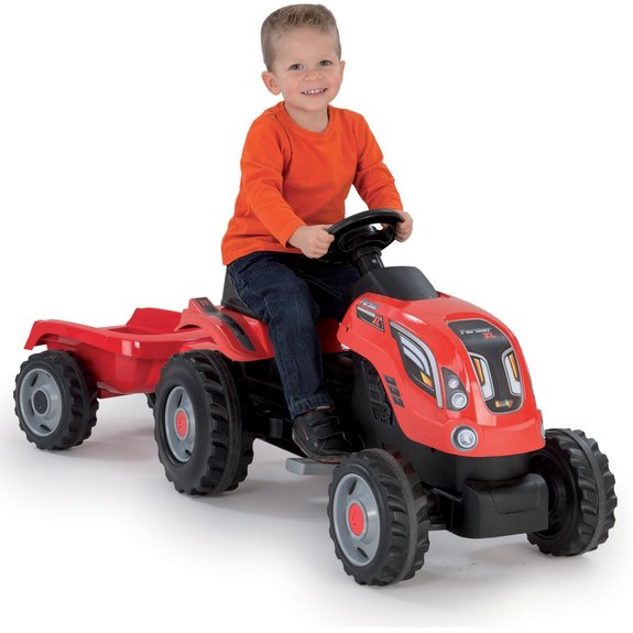 Tracteur farmer XL et remorque