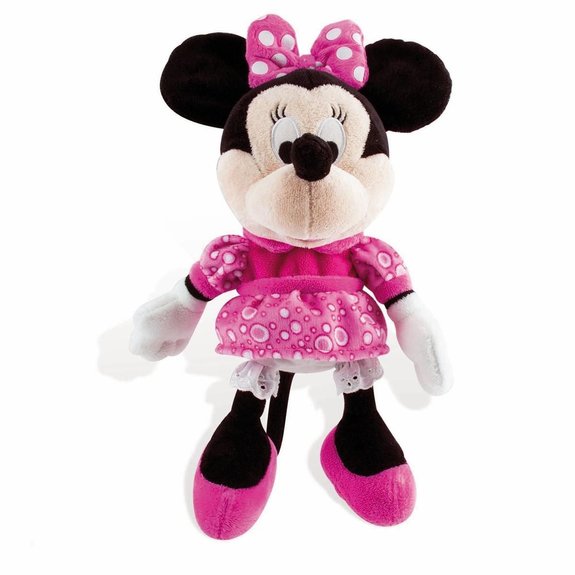 Peluche Minnie rigole