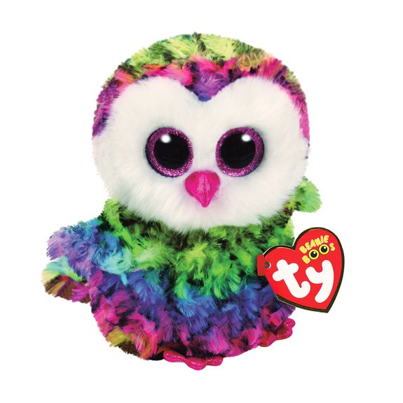 Beanie Boo's - Peluche Owen Le Hibou 15 cm