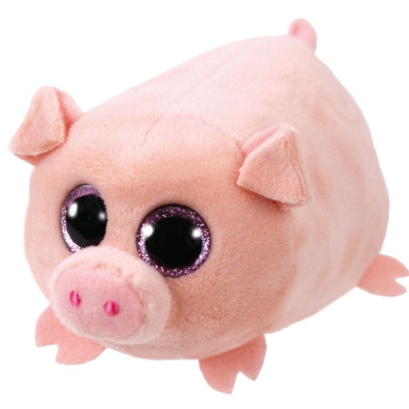 Tenny Tys - Peluche Curly le cochon 8 cm