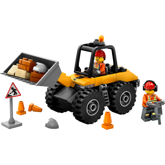La chargeuse de chantier jaune LEGO City 60450
